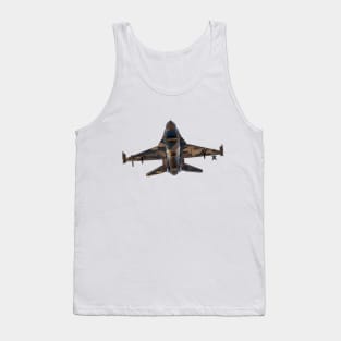 F-16 Blizzard Aggressor Head-On No Background Tank Top